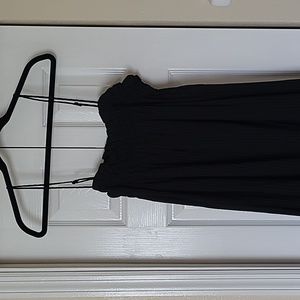 NWT Black seersucker dress